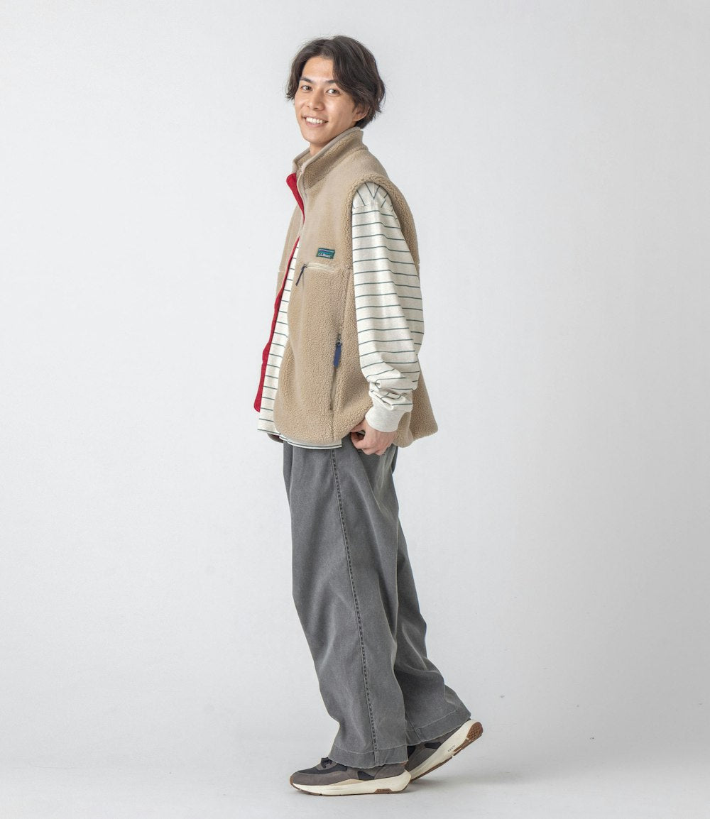 L.L.Bean JAPAN EDITION Topsham Boa Fleece Vest