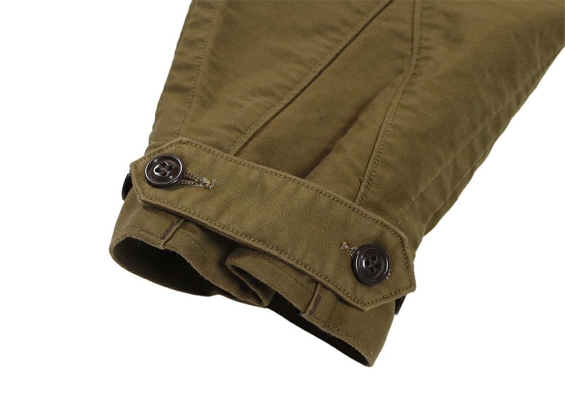 FREEWHEELERS GROUND CREW TROUSERS MILITARY MOLESKIN