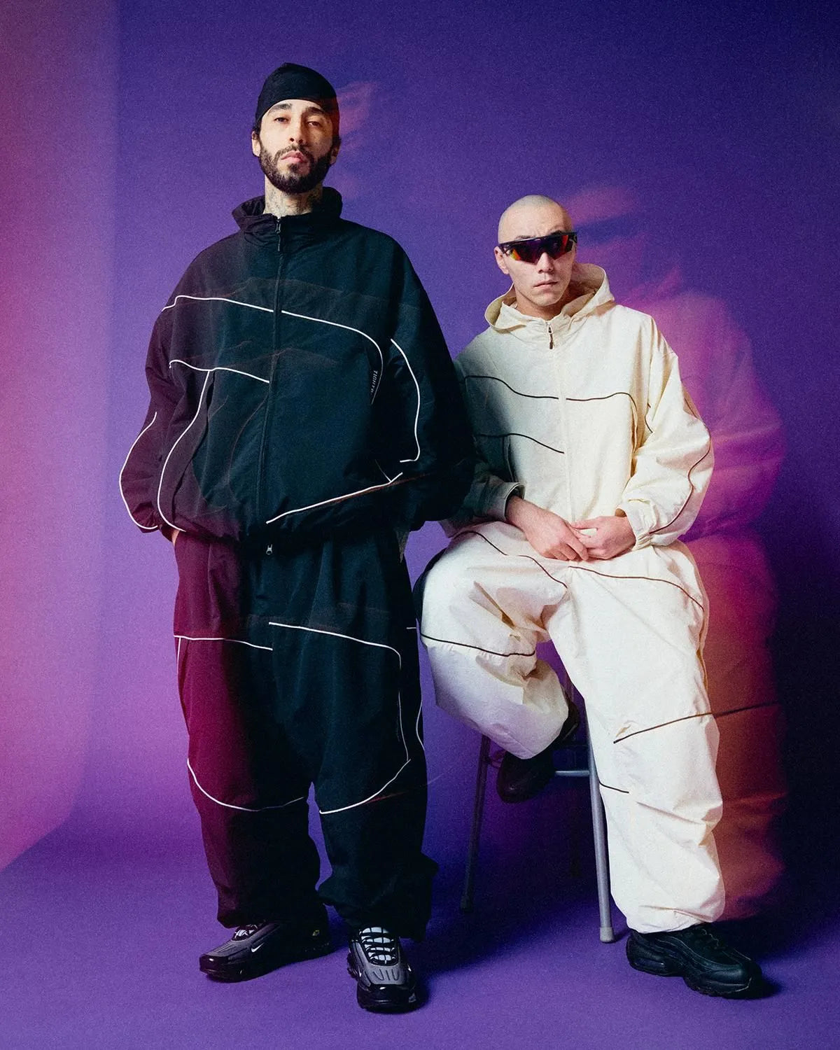 TIGHTBOOTH PIPING TACTICAL BALLOON PANTS