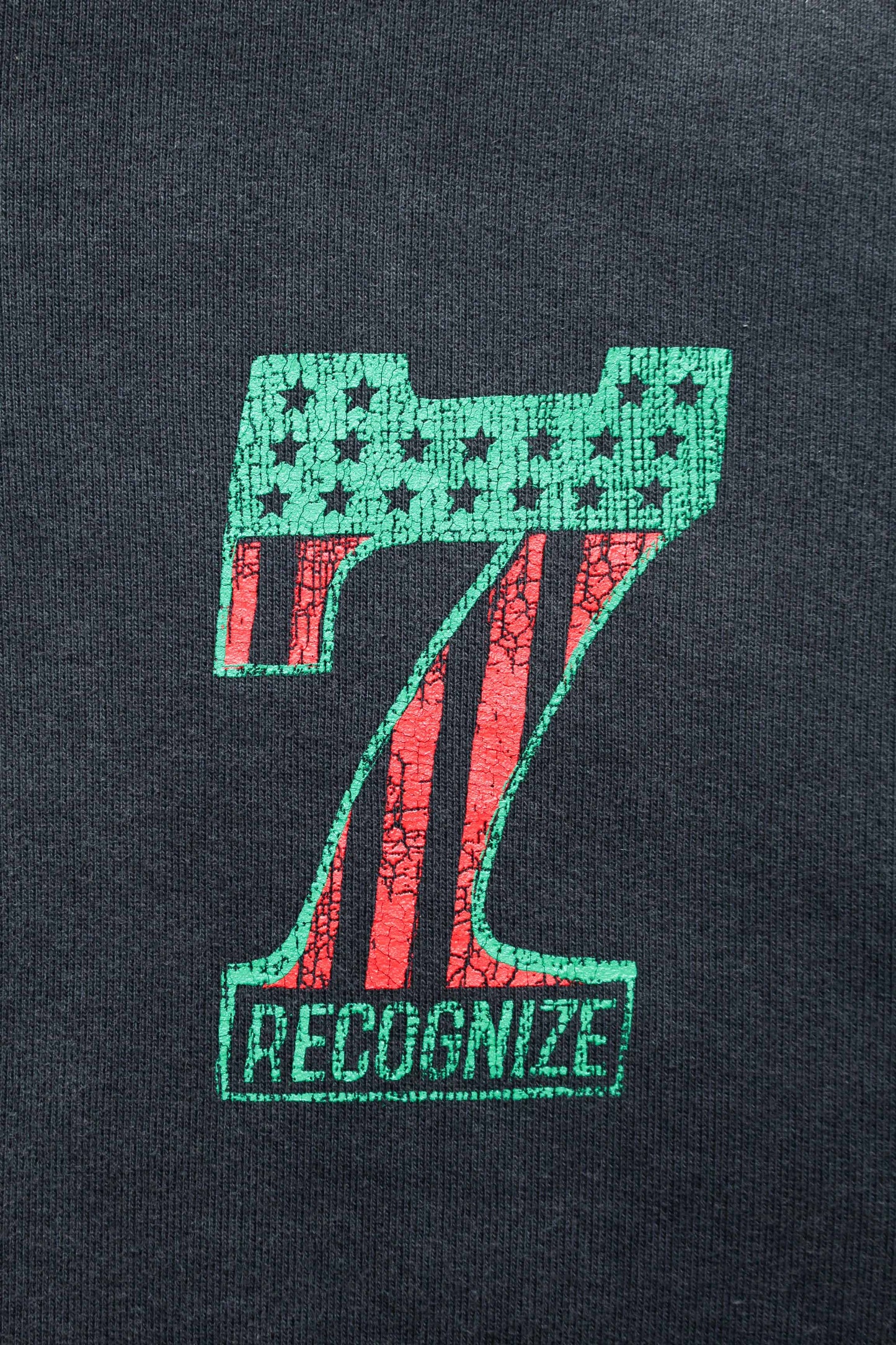 BOW WOW #7 VINYL ZIP HOODIE AGED