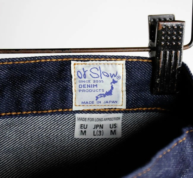 orSlow SUPER DAD'S DENIM PANTS One Wash