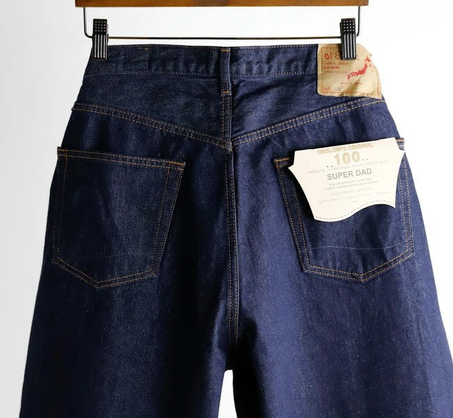 orSlow SUPER DAD'S DENIM PANTS One Wash