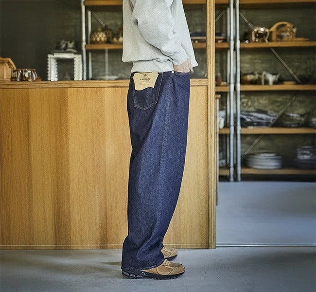 orSlow SUPER DAD'S DENIM PANTS One Wash