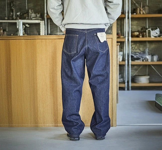 orSlow SUPER DAD'S DENIM PANTS One Wash