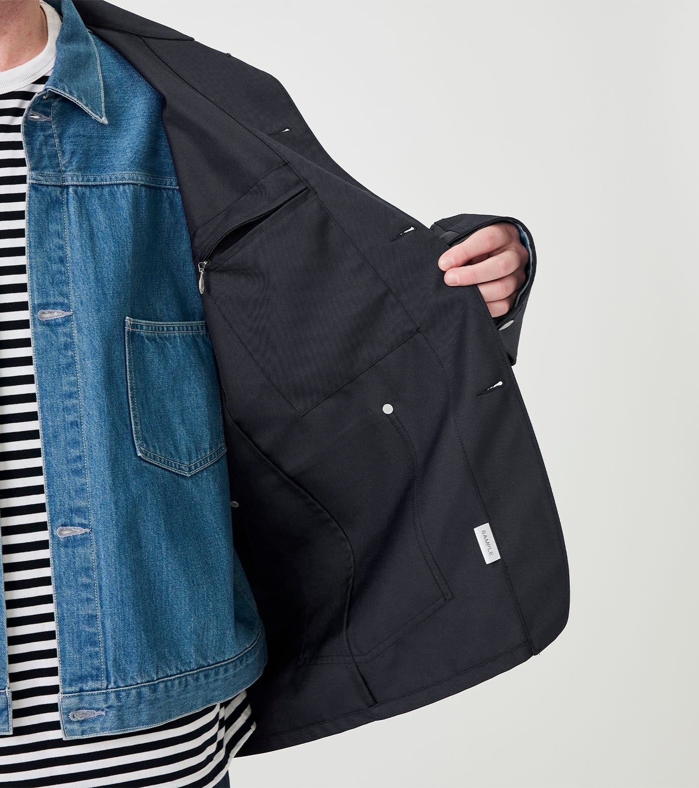 nanamica Polyester Twill Coverall Jacket