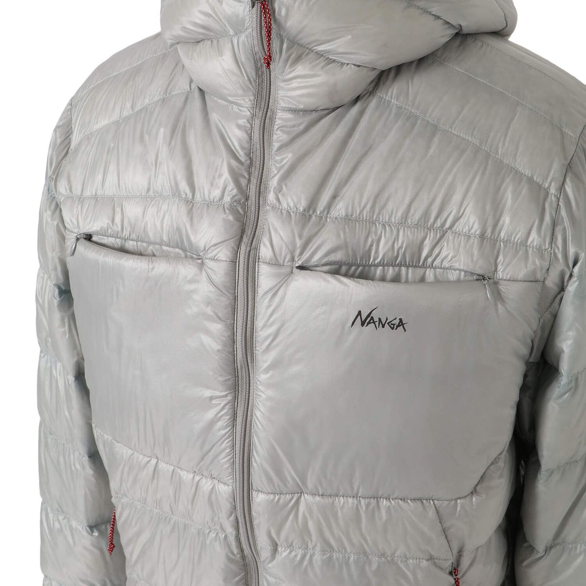 NANGA MINIMARHYTHM DOWN ZIP HOODIE