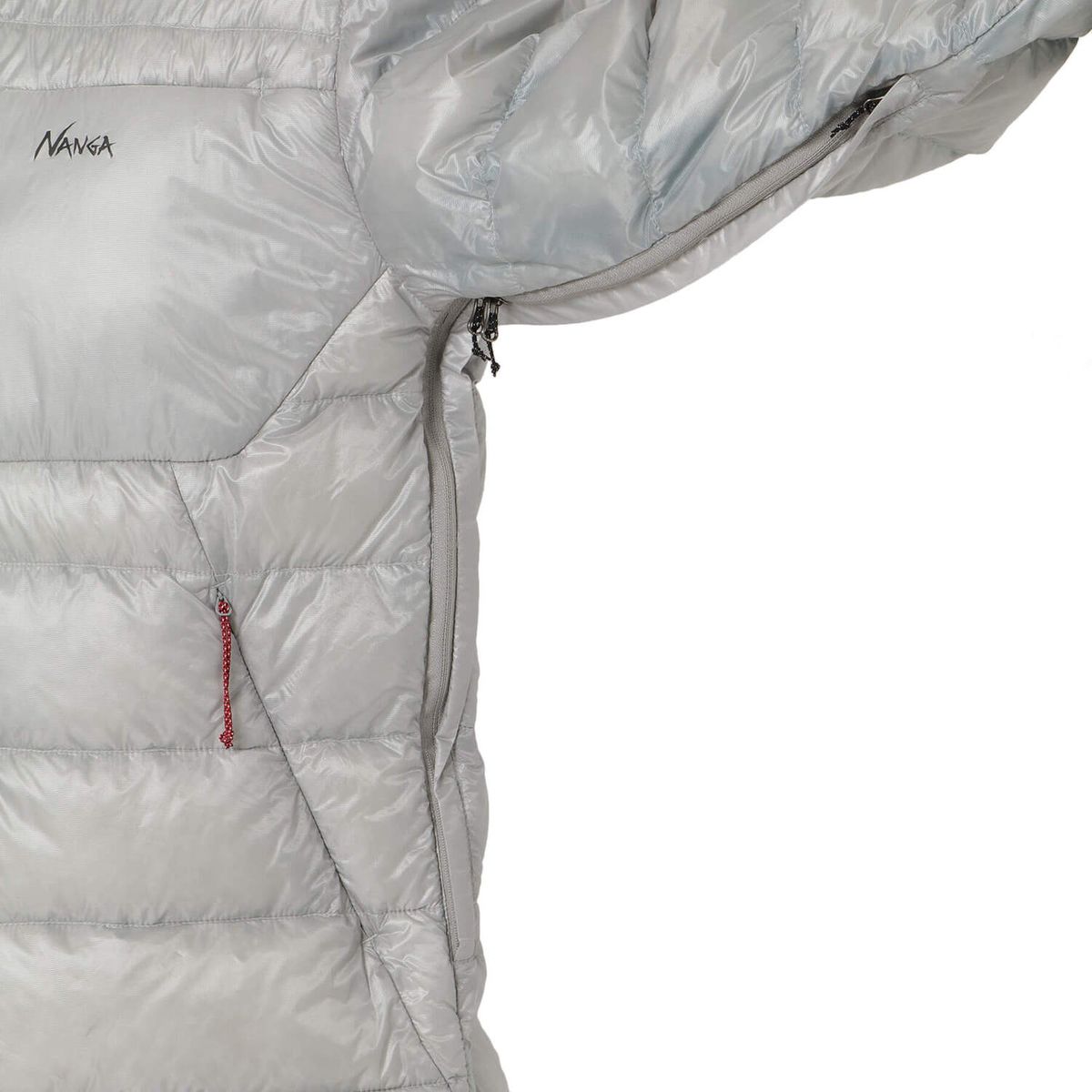 NANGA MINIMARHYTHM DOWN ZIP HOODIE