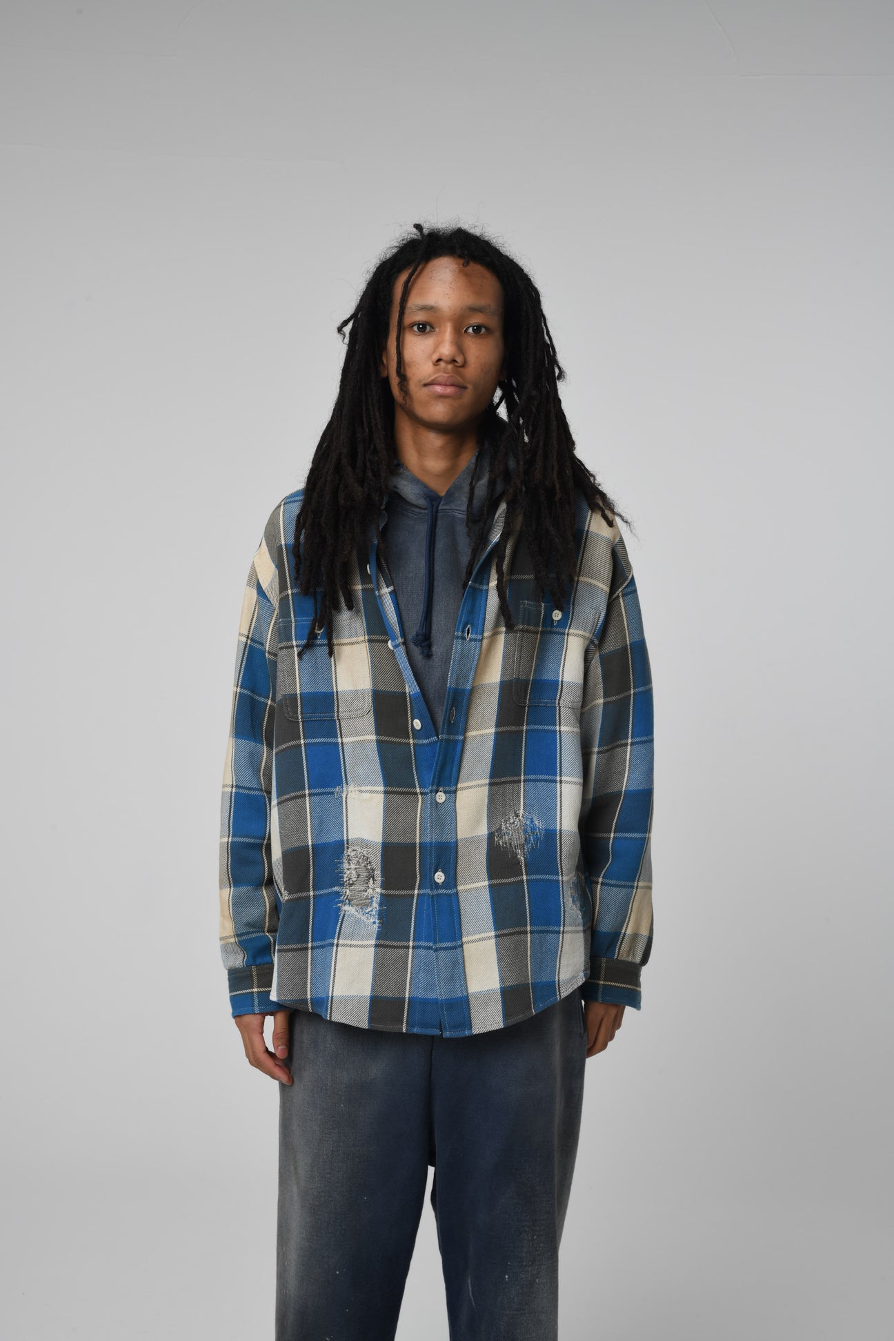 BOW WOW REPAIR AGEING FLANNEL SHIRTS – unexpected store