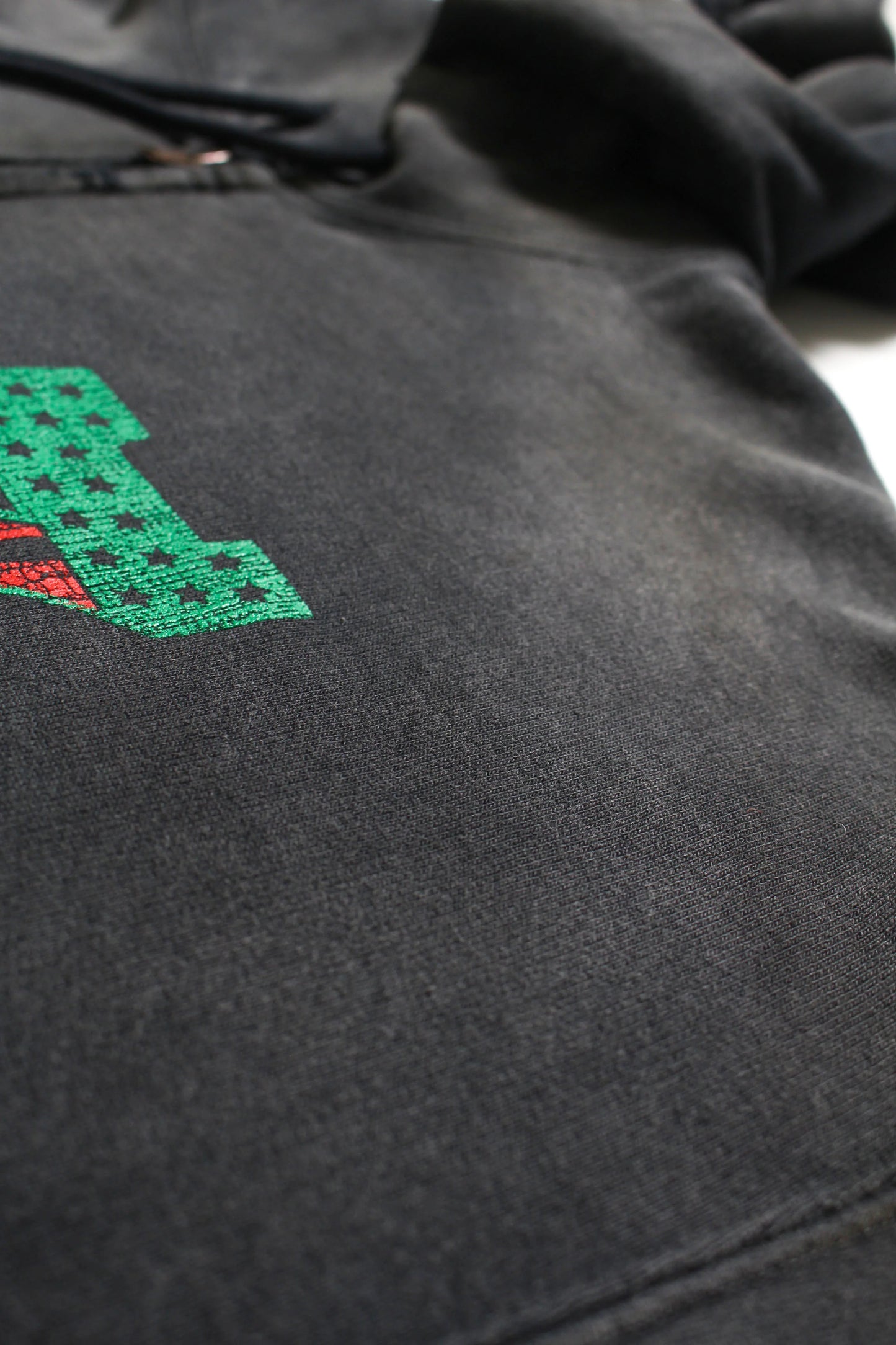 BOW WOW #7 VINYL ZIP HOODIE AGED