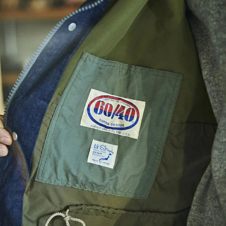 orSlow × SIERRA DESIGNS 60/40 Cloth Denim Coverall