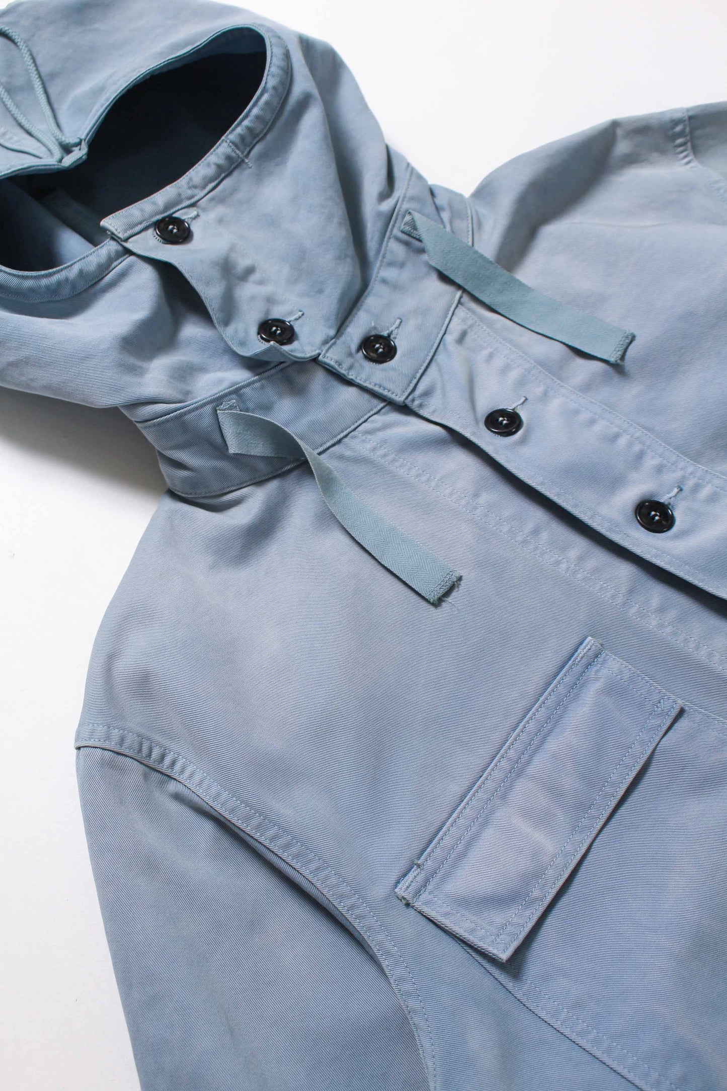 BOW WOW USN SALVAGE PARKA DYED UNIT AGED