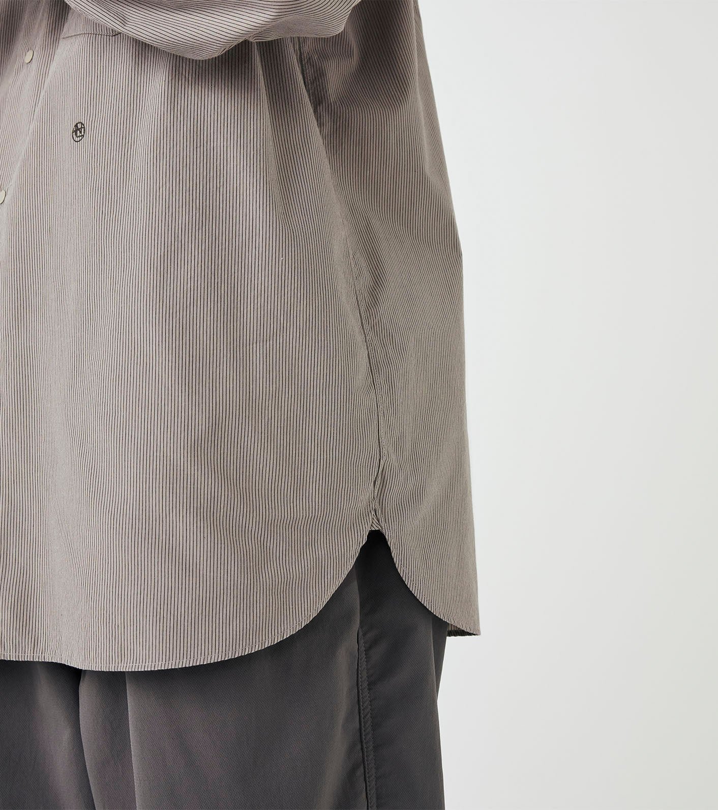 nanamica Regular Collar Striped Wind Shirt