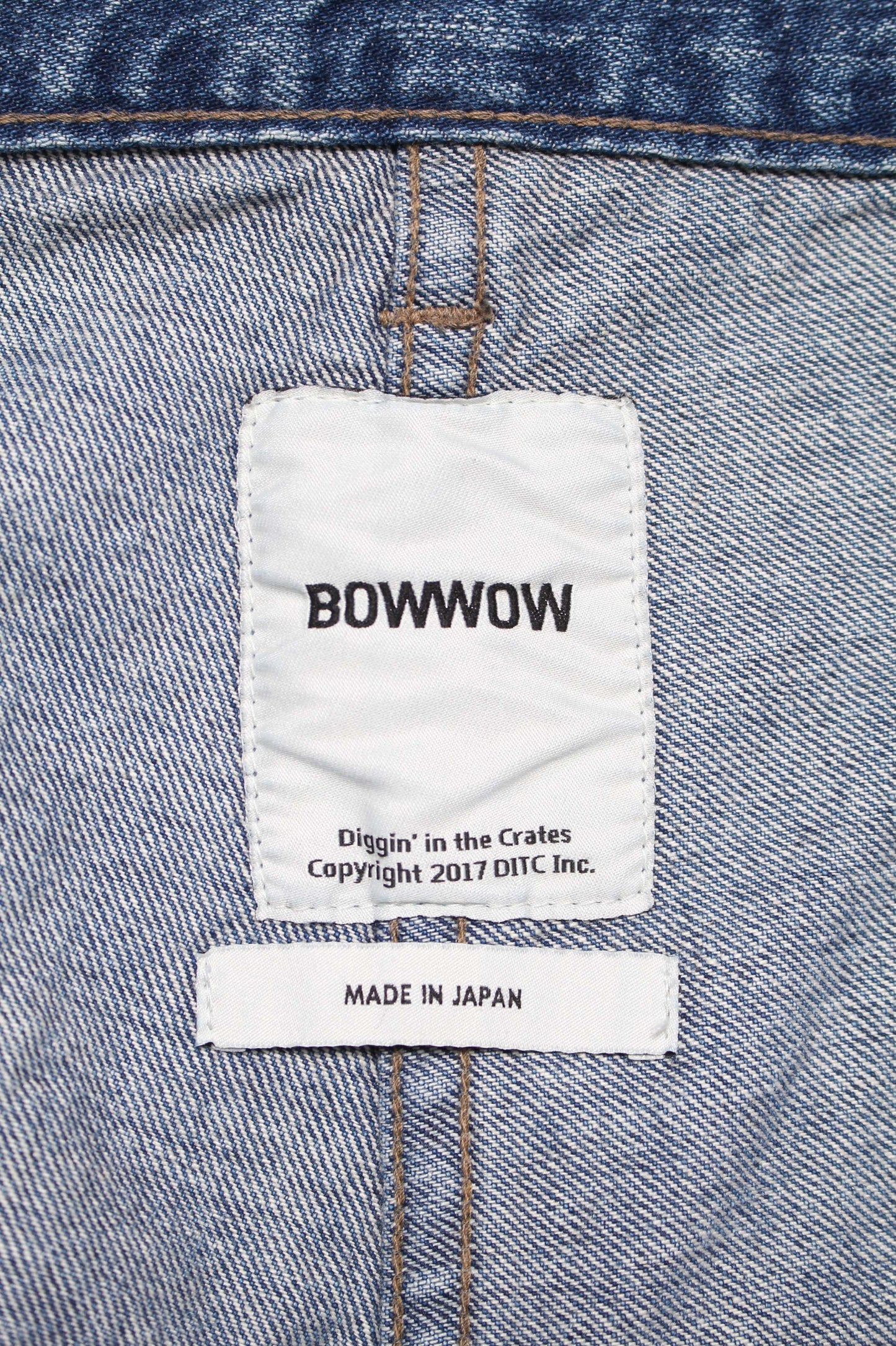BOW WOW M-44 DENIM TROUSERS