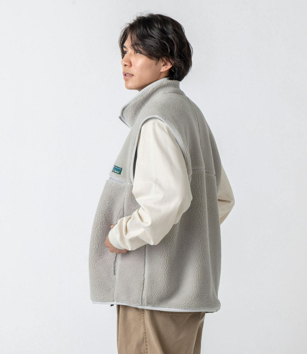L.L.Bean JAPAN EDITION Topsham Boa Fleece Vest