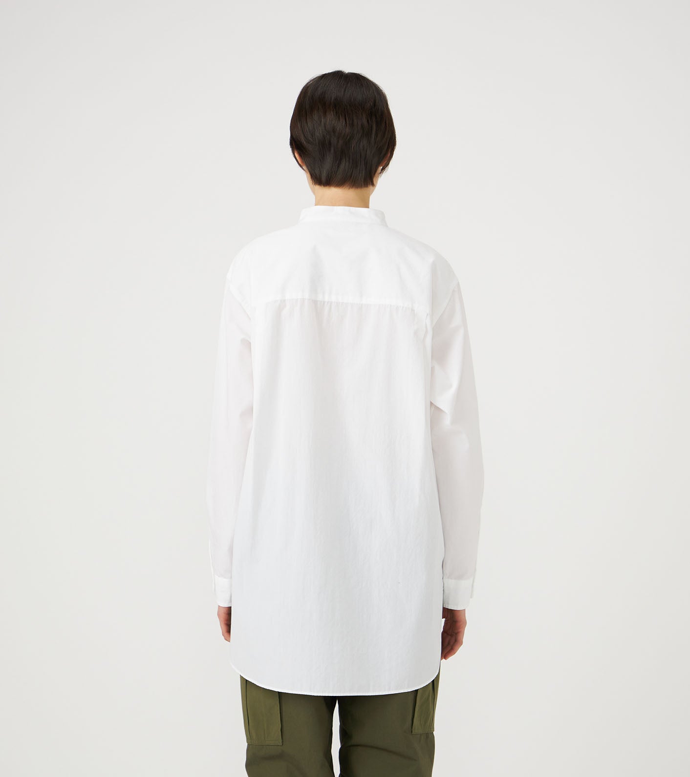 nanamica Band Collar Wind Shirt
