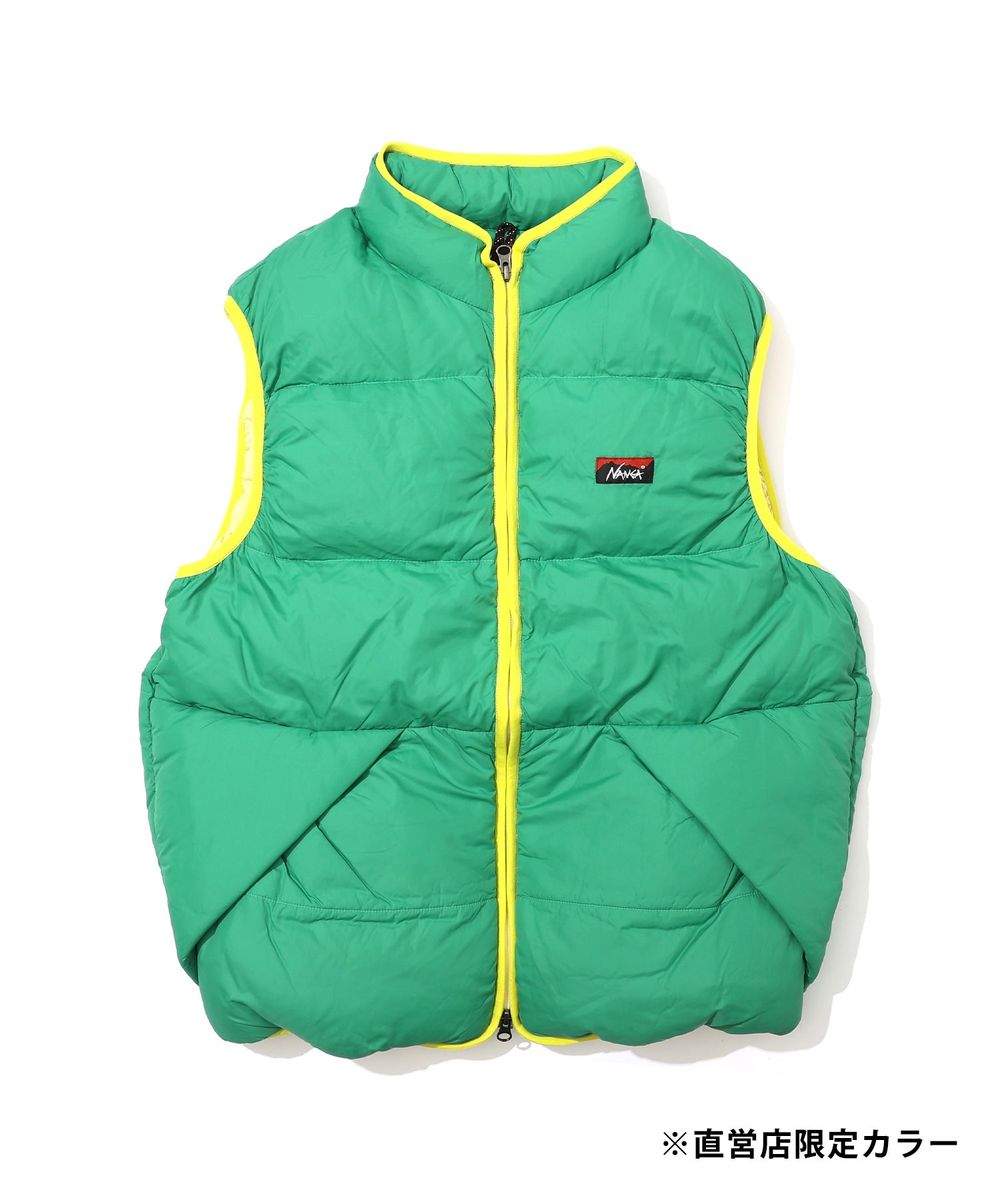 NANGA LIGHT WEIGHT PLAYLAND DOWN VEST – unexpected store