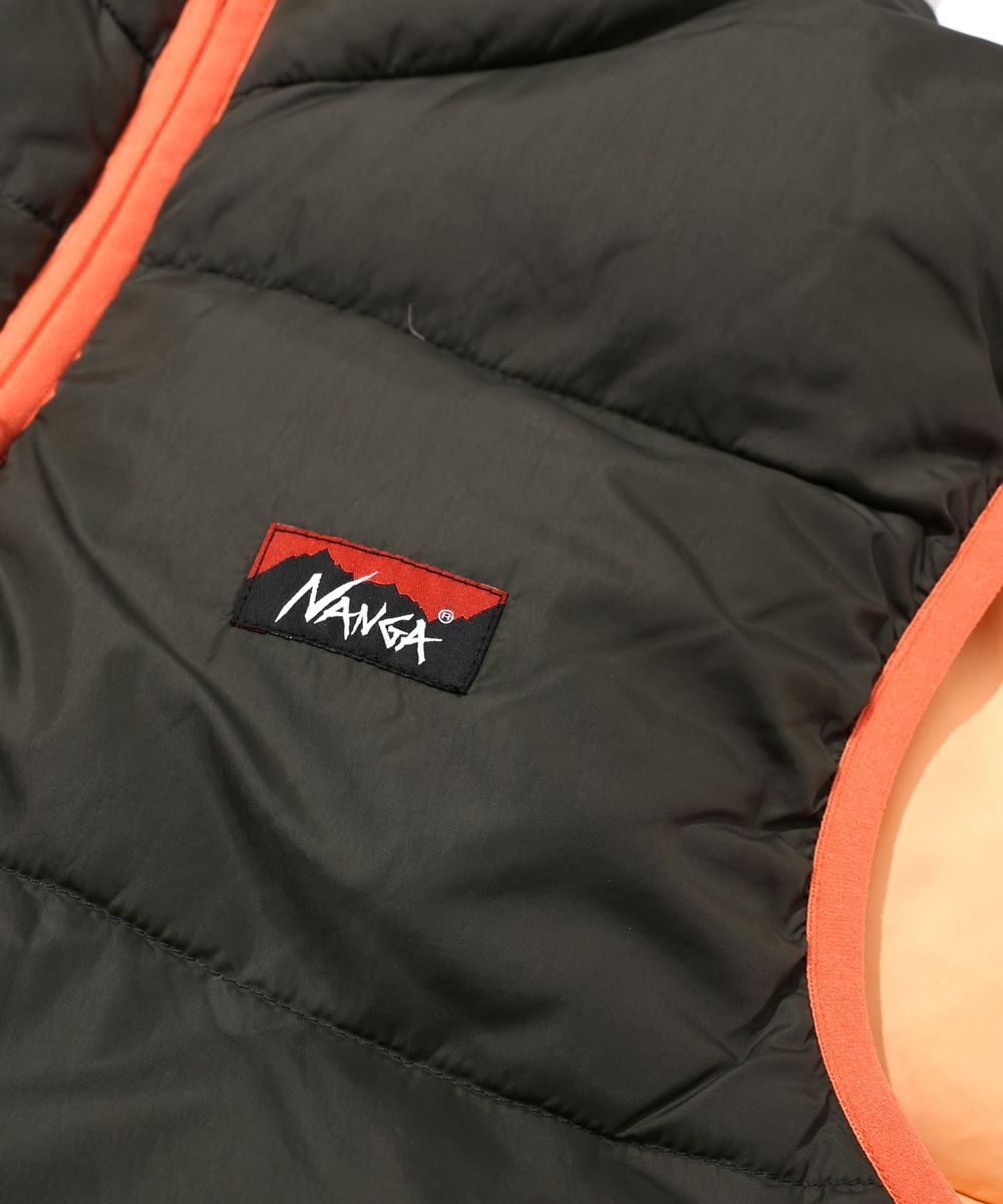 NANGA LIGHT WEIGHT PLAYLAND DOWN VEST – unexpected store