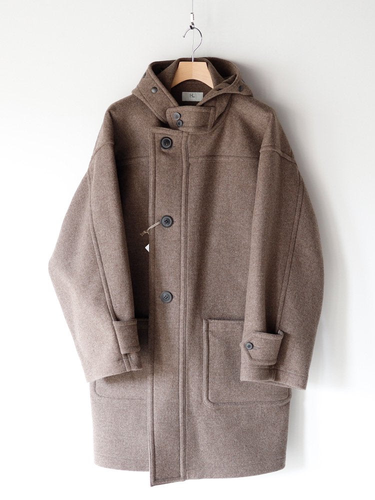 Herill BLACK SHEEP DUFFLE COAT ネイビー 2数回着用し保管していまし ...