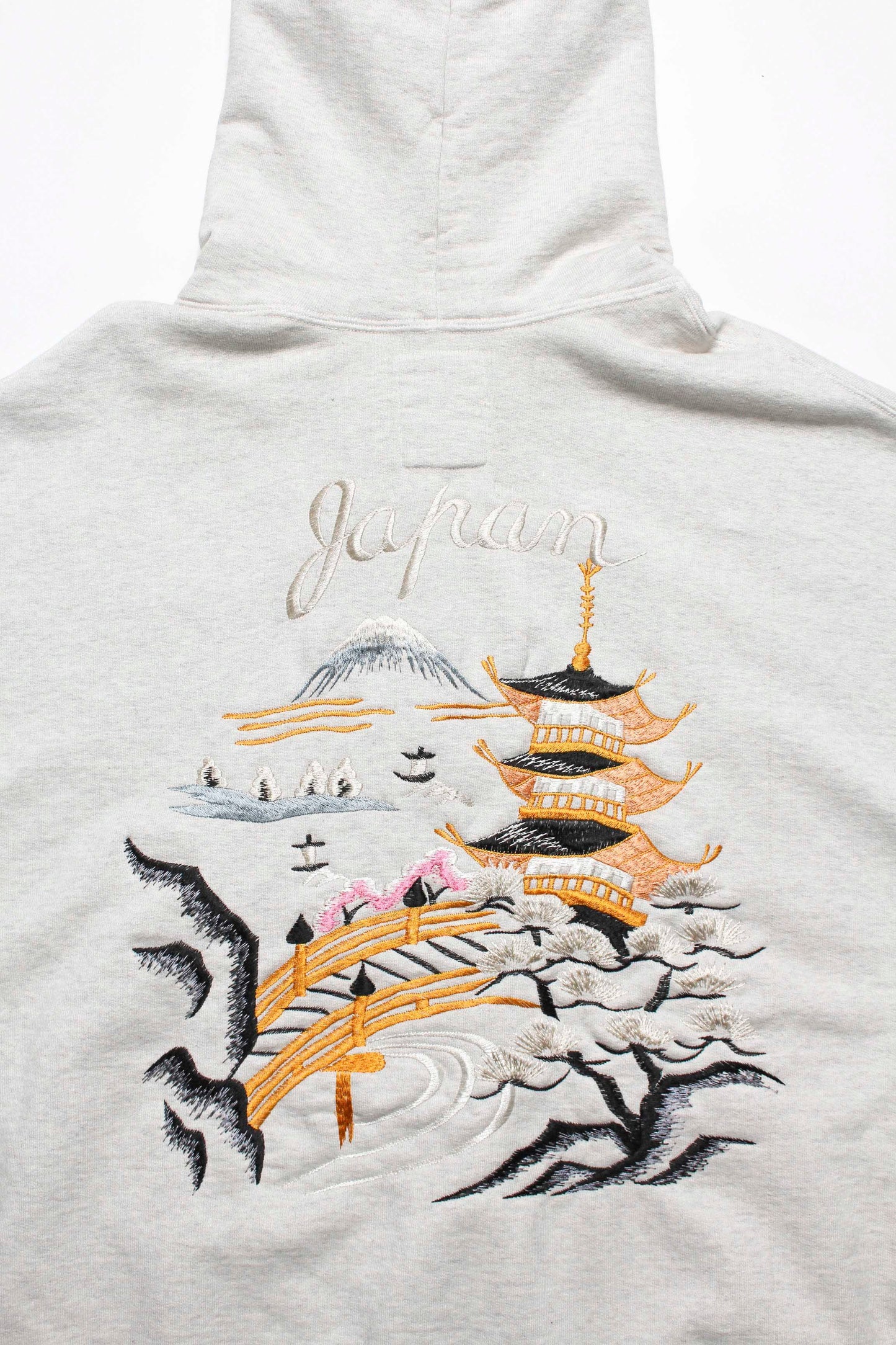 BOW WOW SUKAJAN EMB ZIP HOODIE AGED