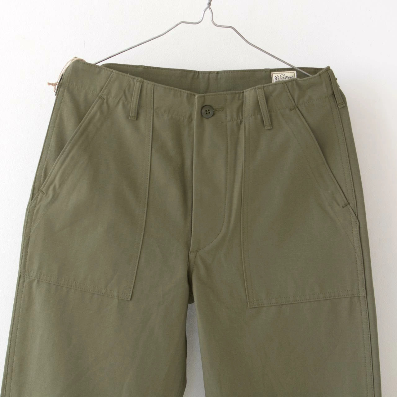 orSlow US ARMY FATIGUE PANTS RIP (Army Green)