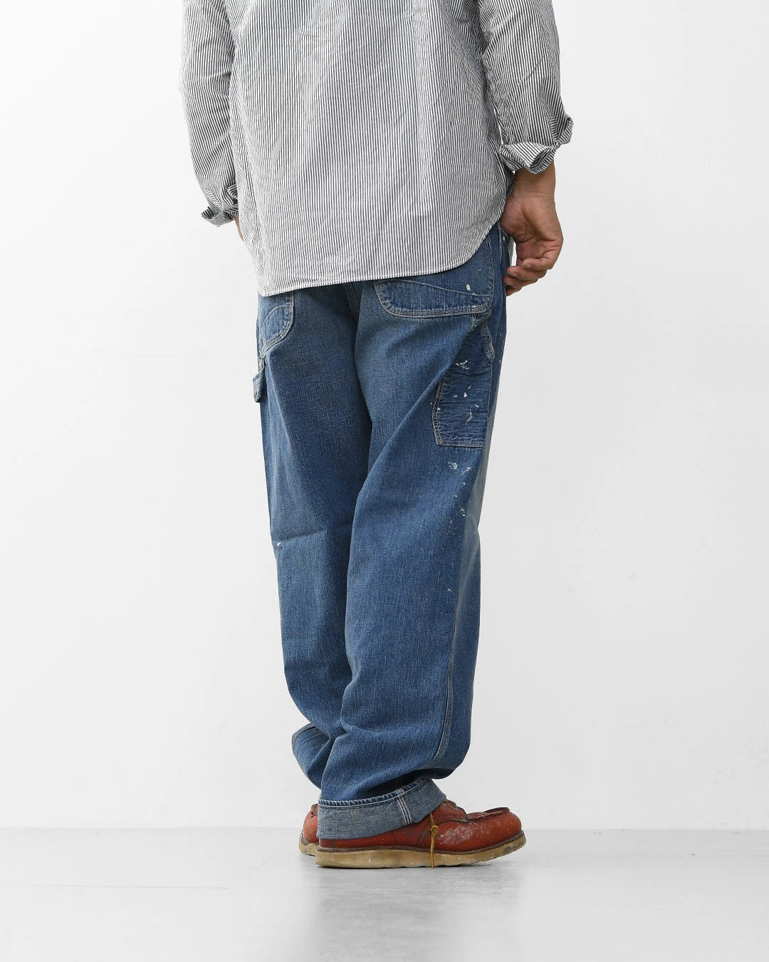 orSlow DENIM PAINTER PANTS Denim Used with Paint – unexpected store