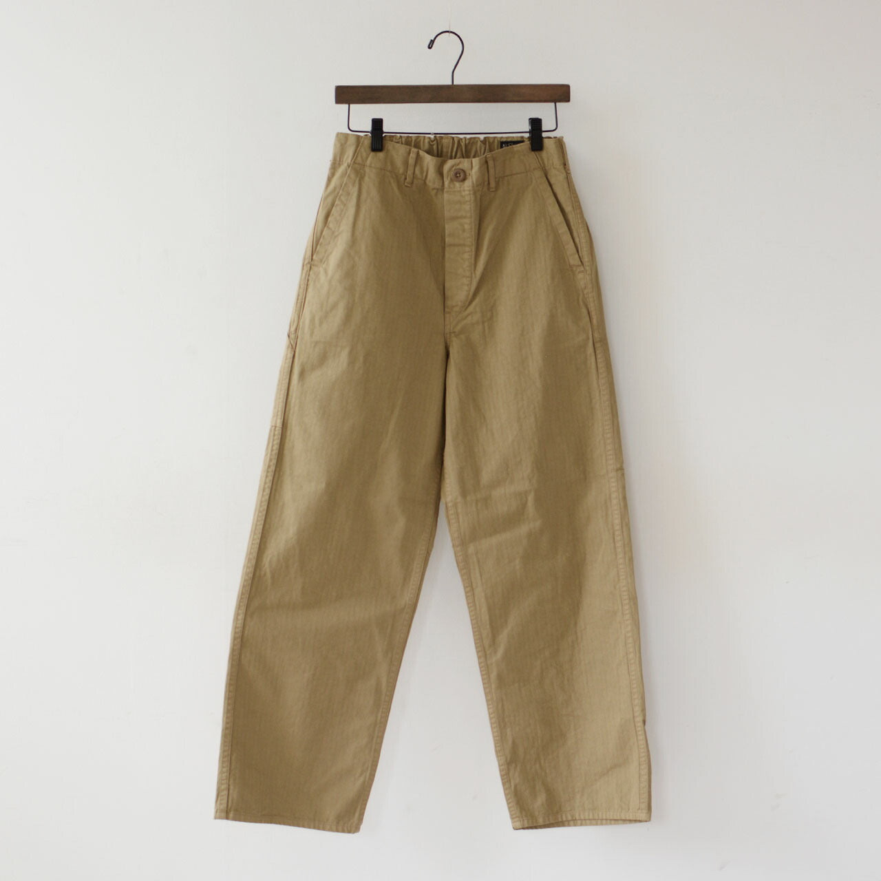 orSlow WIDE FIT FRENCH WORK PANTS Khaki