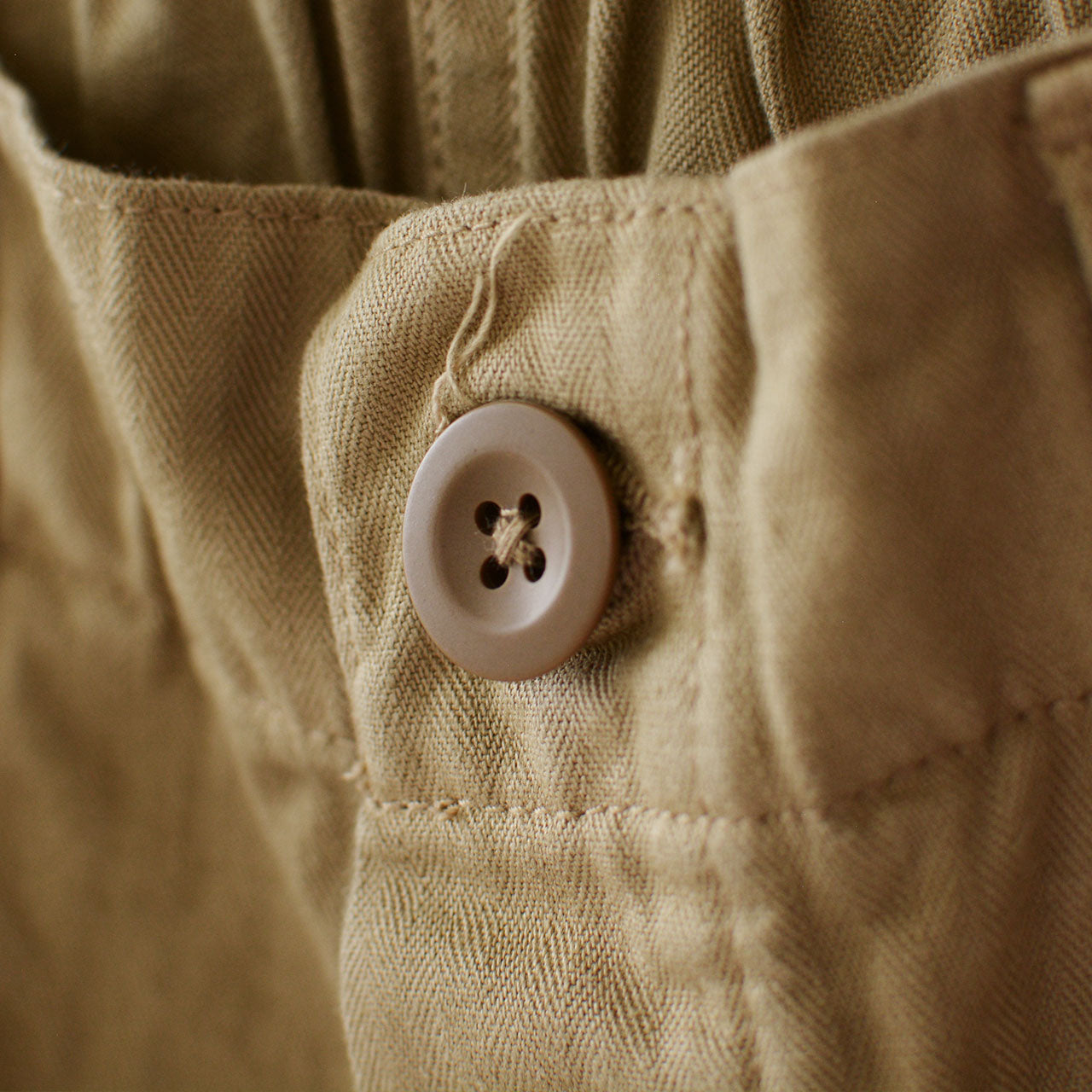 orSlow WIDE FIT FRENCH WORK PANTS Khaki