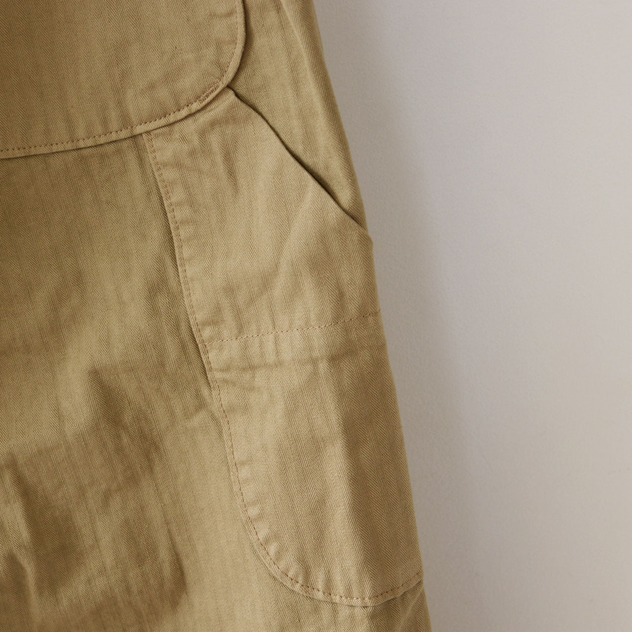 orSlow WIDE FIT FRENCH WORK PANTS Khaki