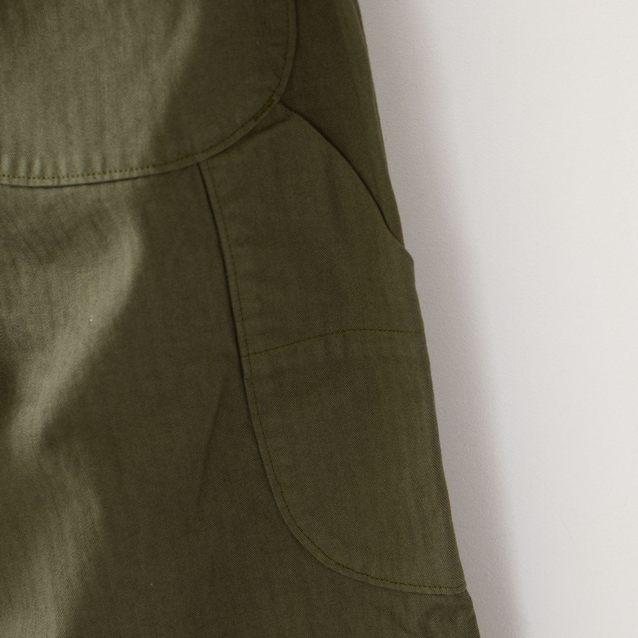 orSlow WIDE FIT FRENCH WORK PANTS Army Green