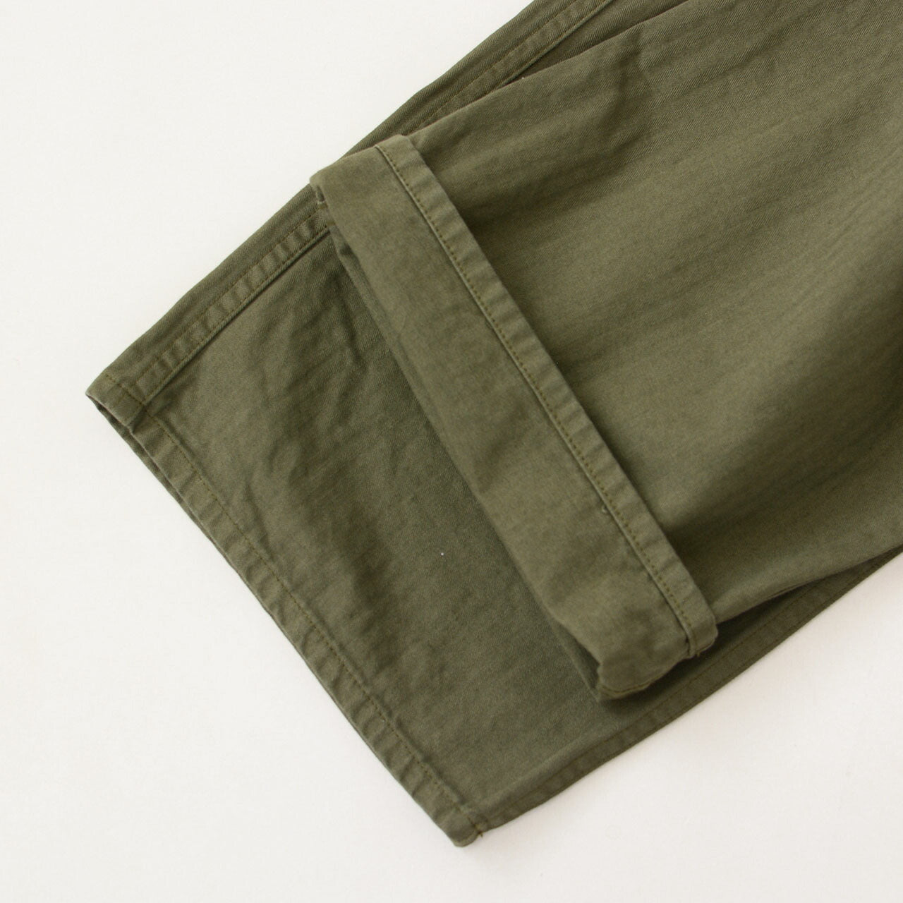 orSlow WIDE FIT FRENCH WORK PANTS Army Green