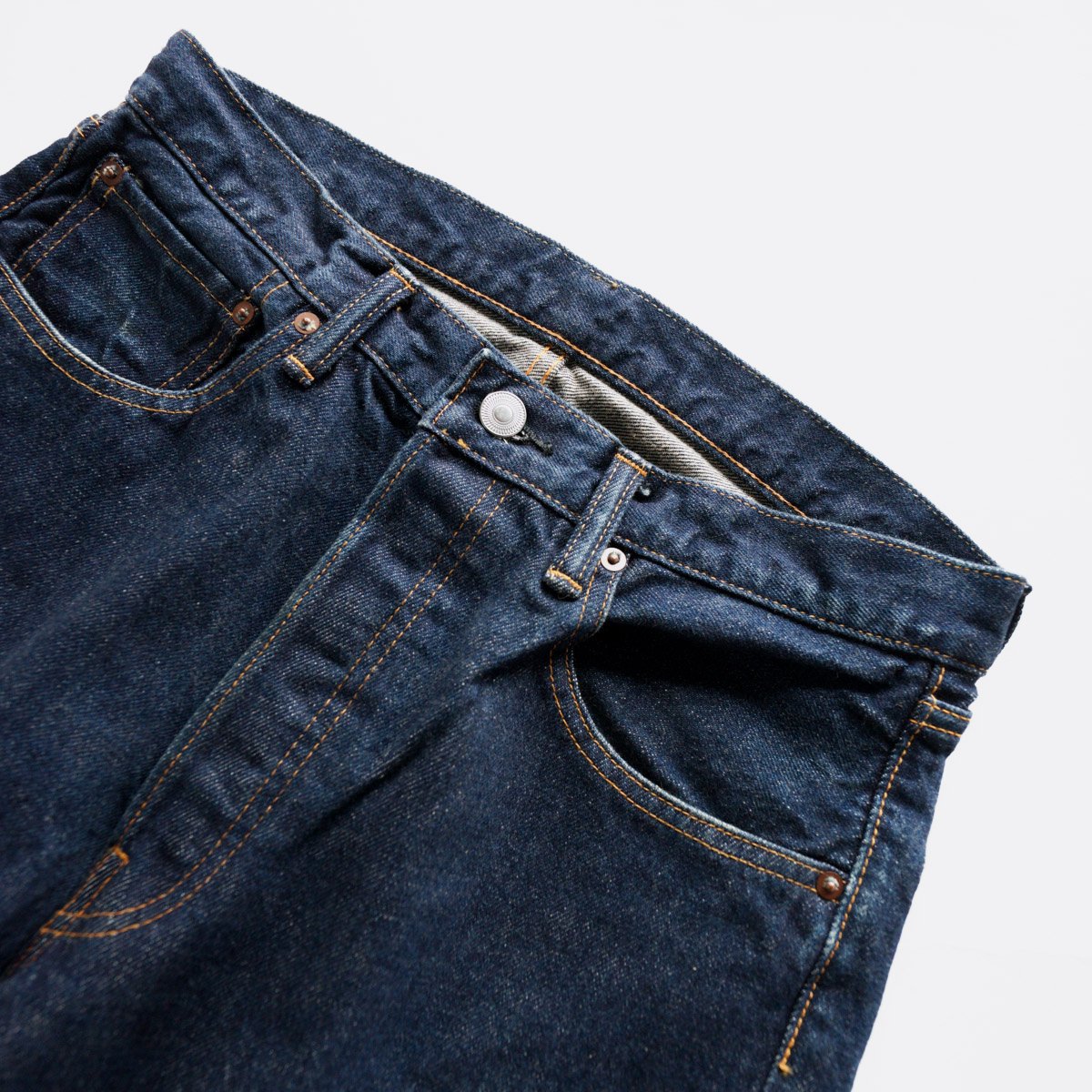 A.PRESSE Washed Denim Pants E