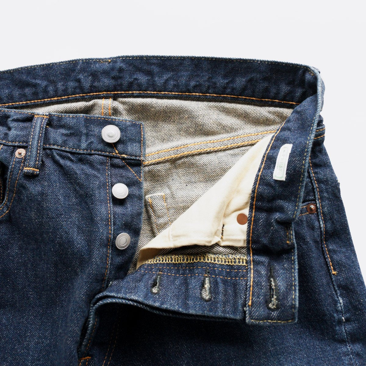 A.PRESSE Washed Denim Pants E