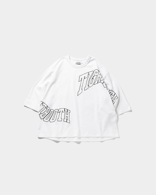 TIGHTBOOTH ACID LOGO 3/4 SLEEVE T-SHIRT