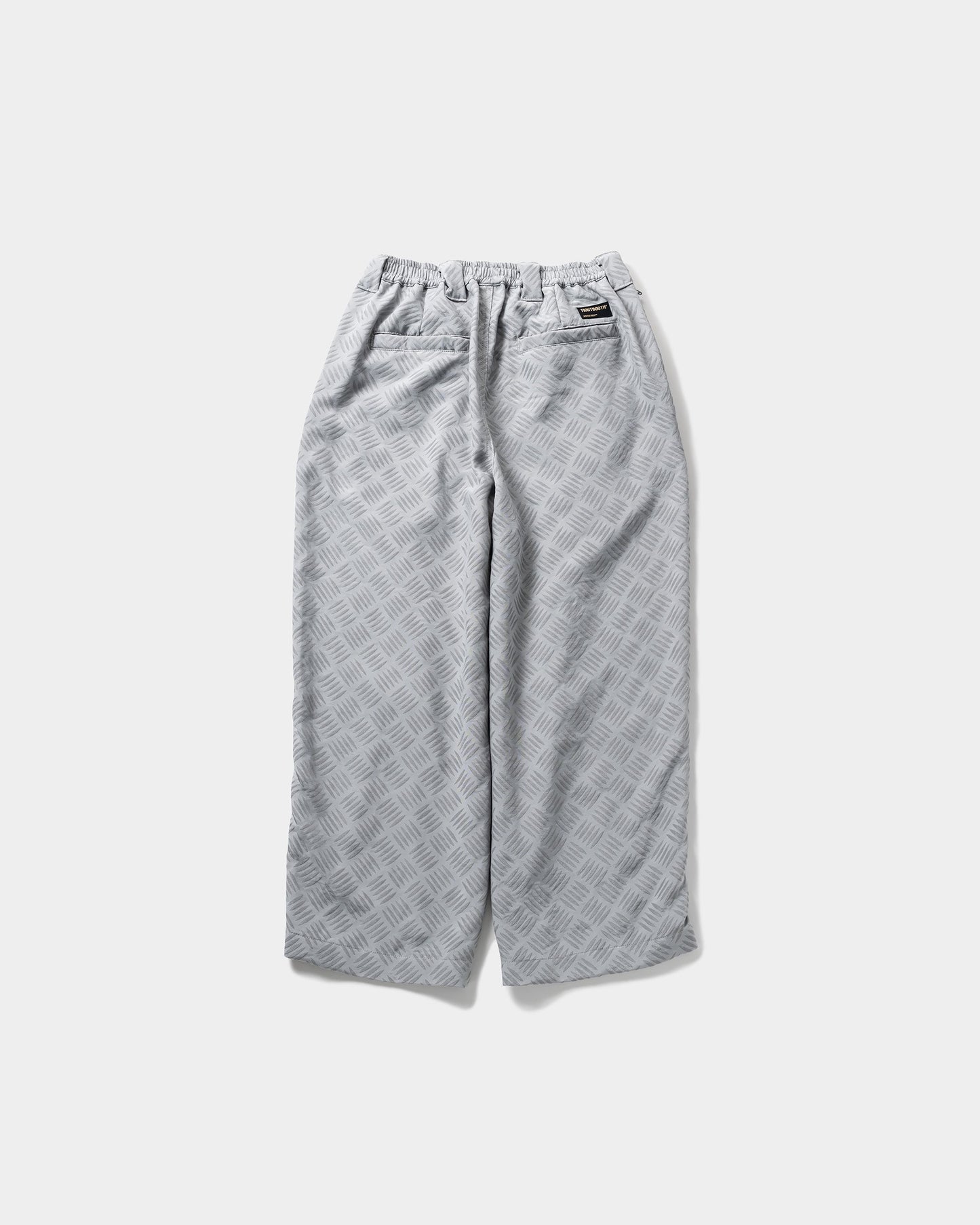 TIGHTBOOTH CHECKER PLATE BAGGY SLACKS