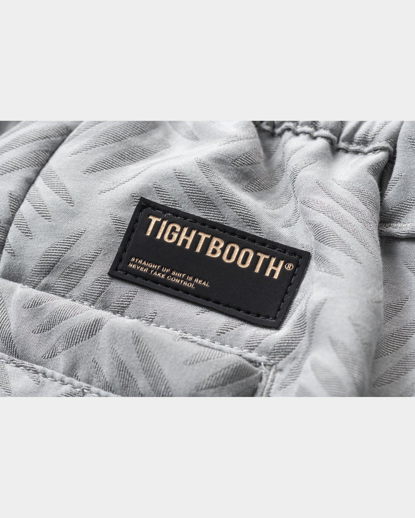 TIGHTBOOTH CHECKER PLATE BAGGY SLACKS