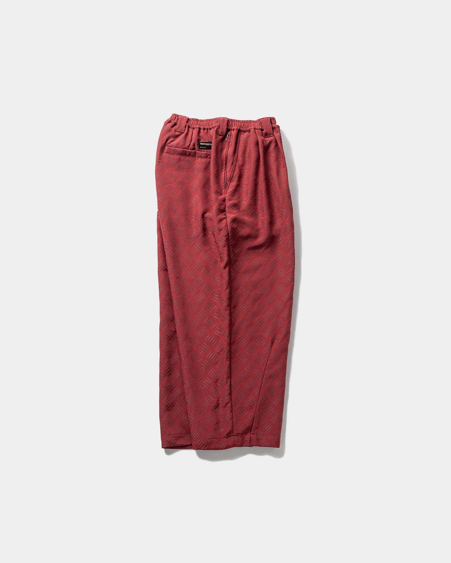 TIGHTBOOTH CHECKER PLATE BAGGY SLACKS