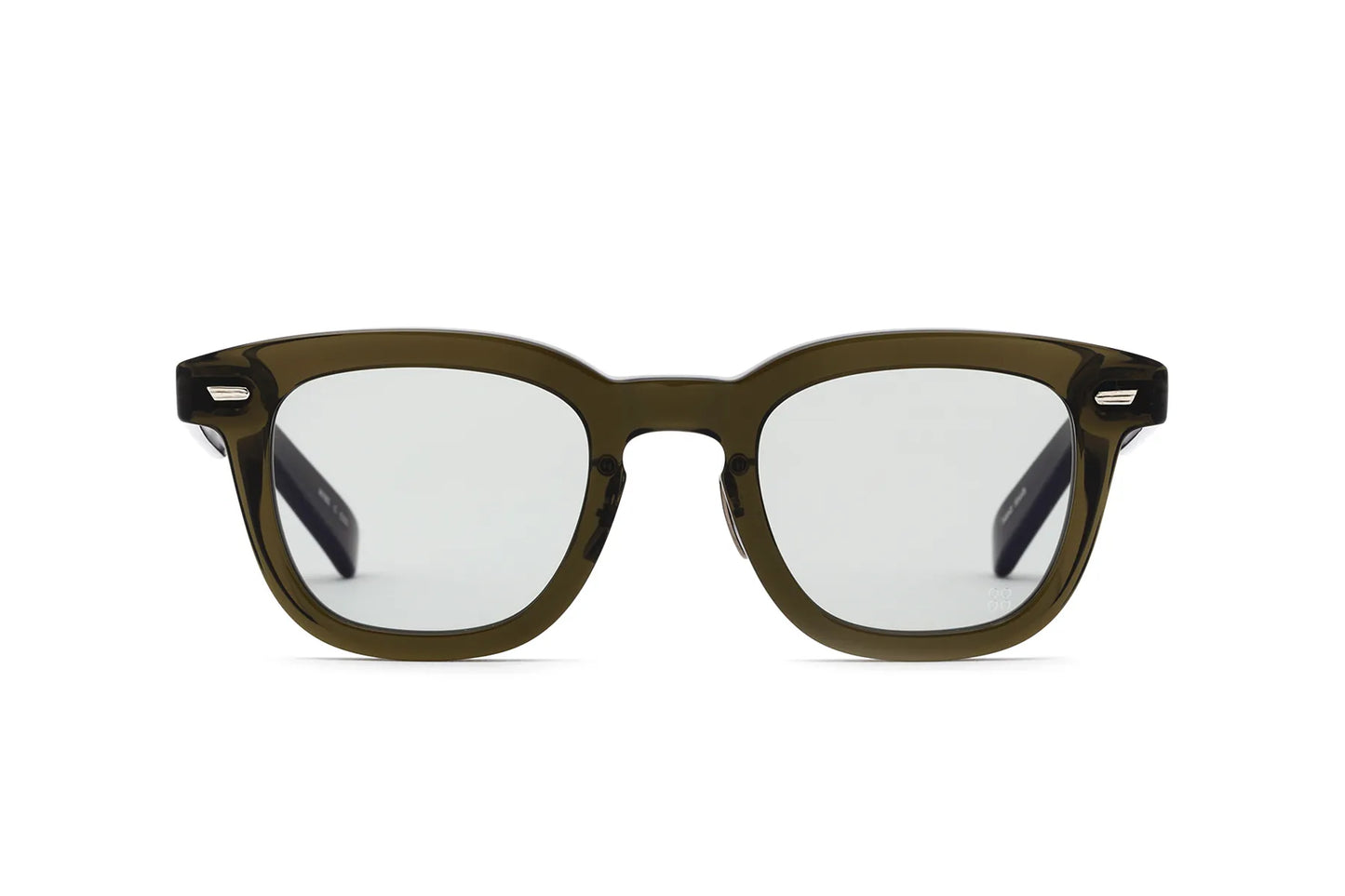 YELLOWS PLUS SUNGLASS MIKE Harrods Green Gray 529