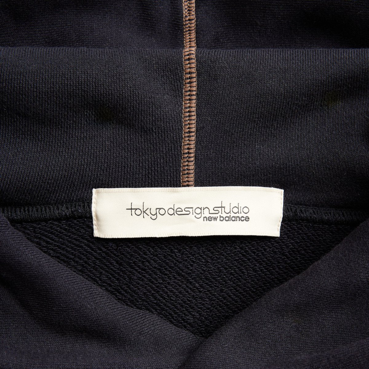 TOKYO DESIGN STUDIO New Balance Cordura Heavy Fleece Hoodie - BK