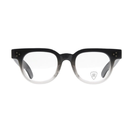 JULIUS TART OPTICAL FDR Eyeglass Frame Black Clear Fade