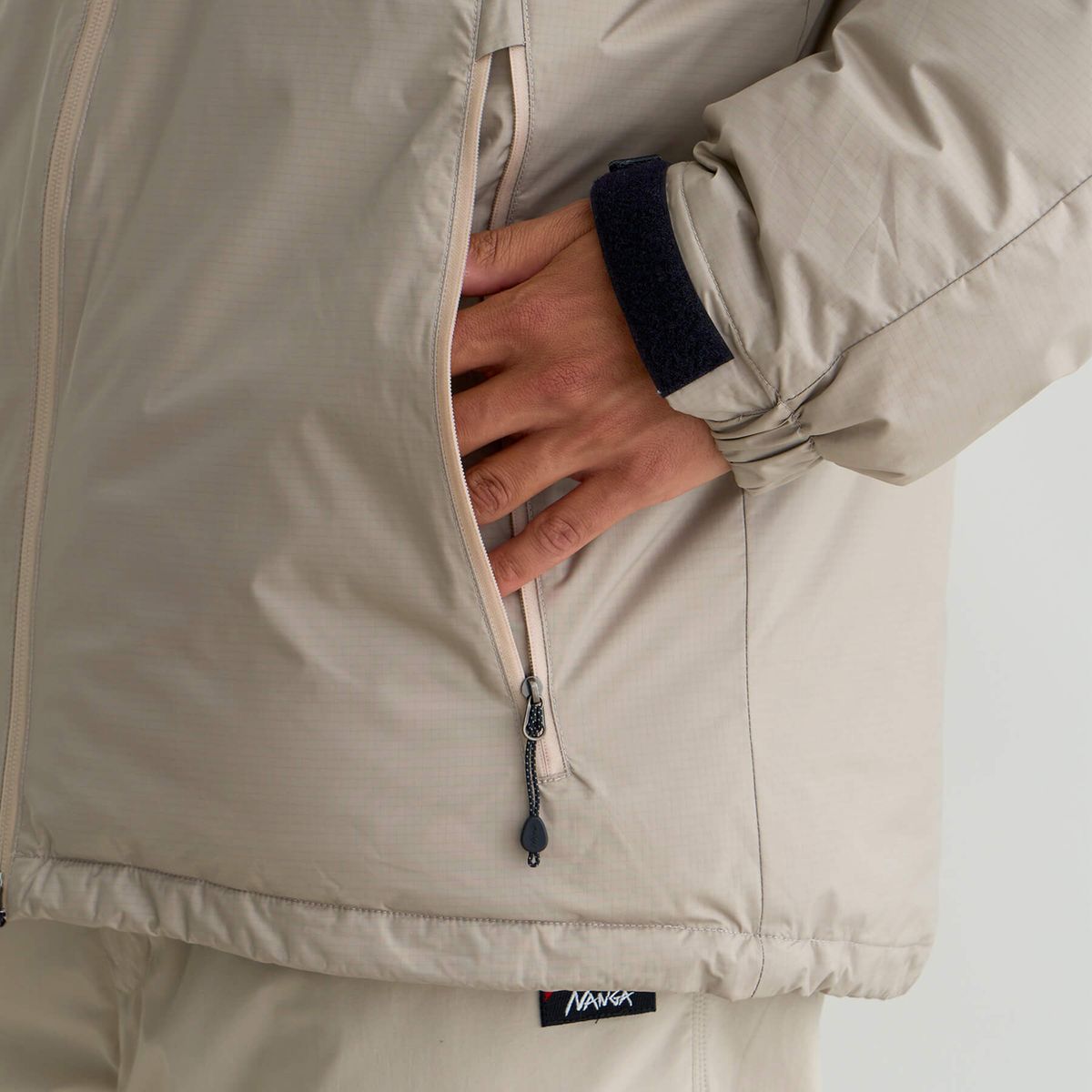 NANGA AURORA TEX STAND COLLAR DOWN JACKET