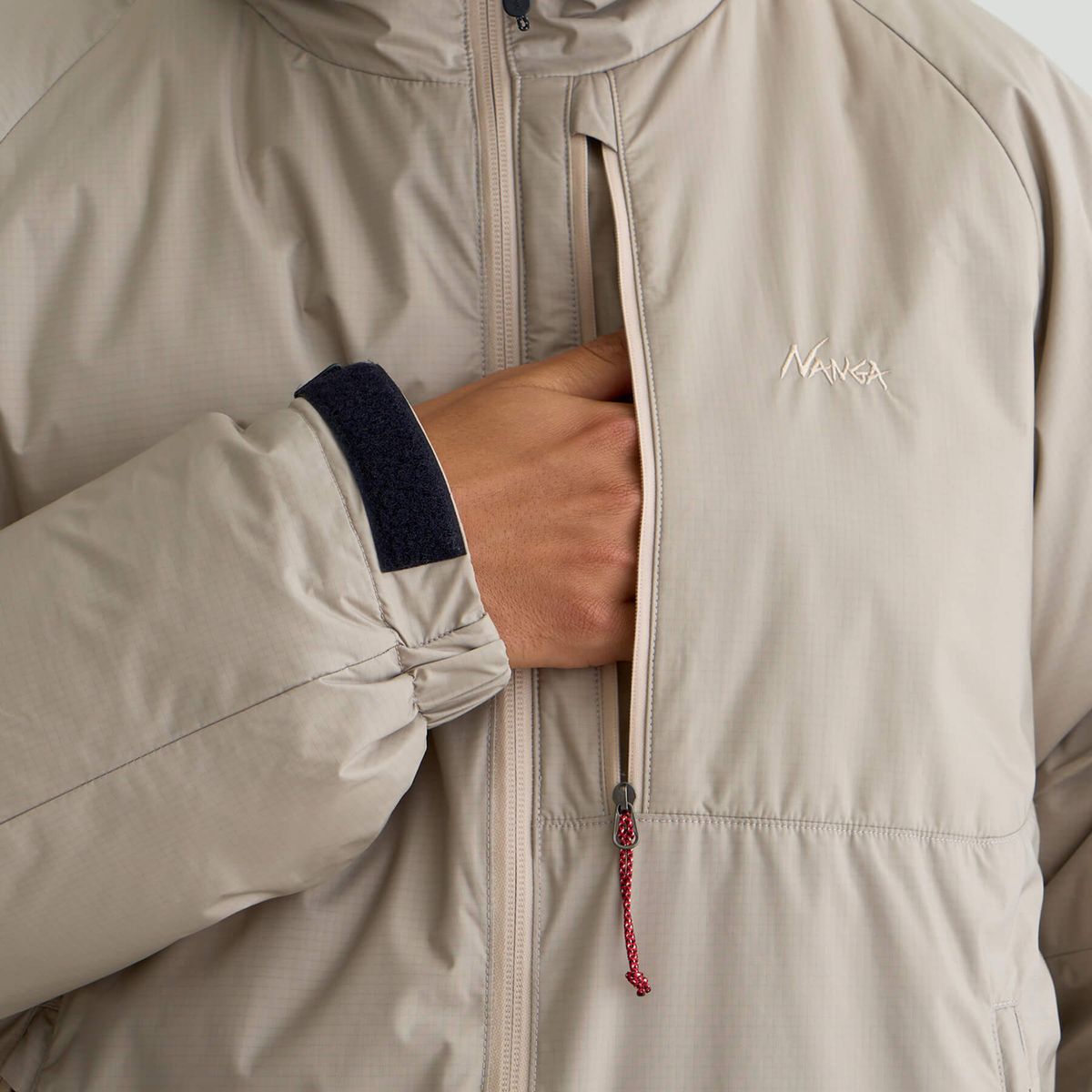 NANGA AURORA TEX STAND COLLAR DOWN JACKET