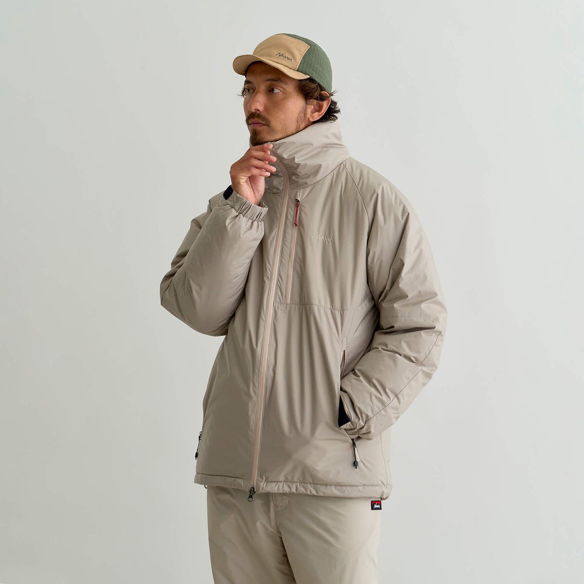 NANGA AURORA TEX STAND COLLAR DOWN JACKET