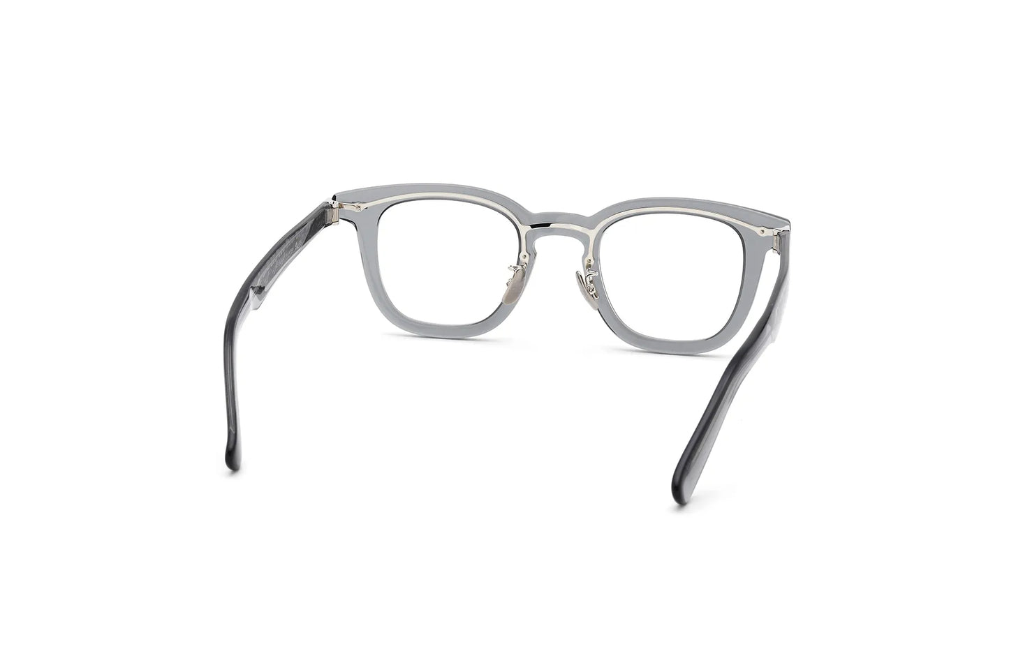 YELLOWS PLUS EYEGLASS FRAME LESTER Blue Gray Silver 538