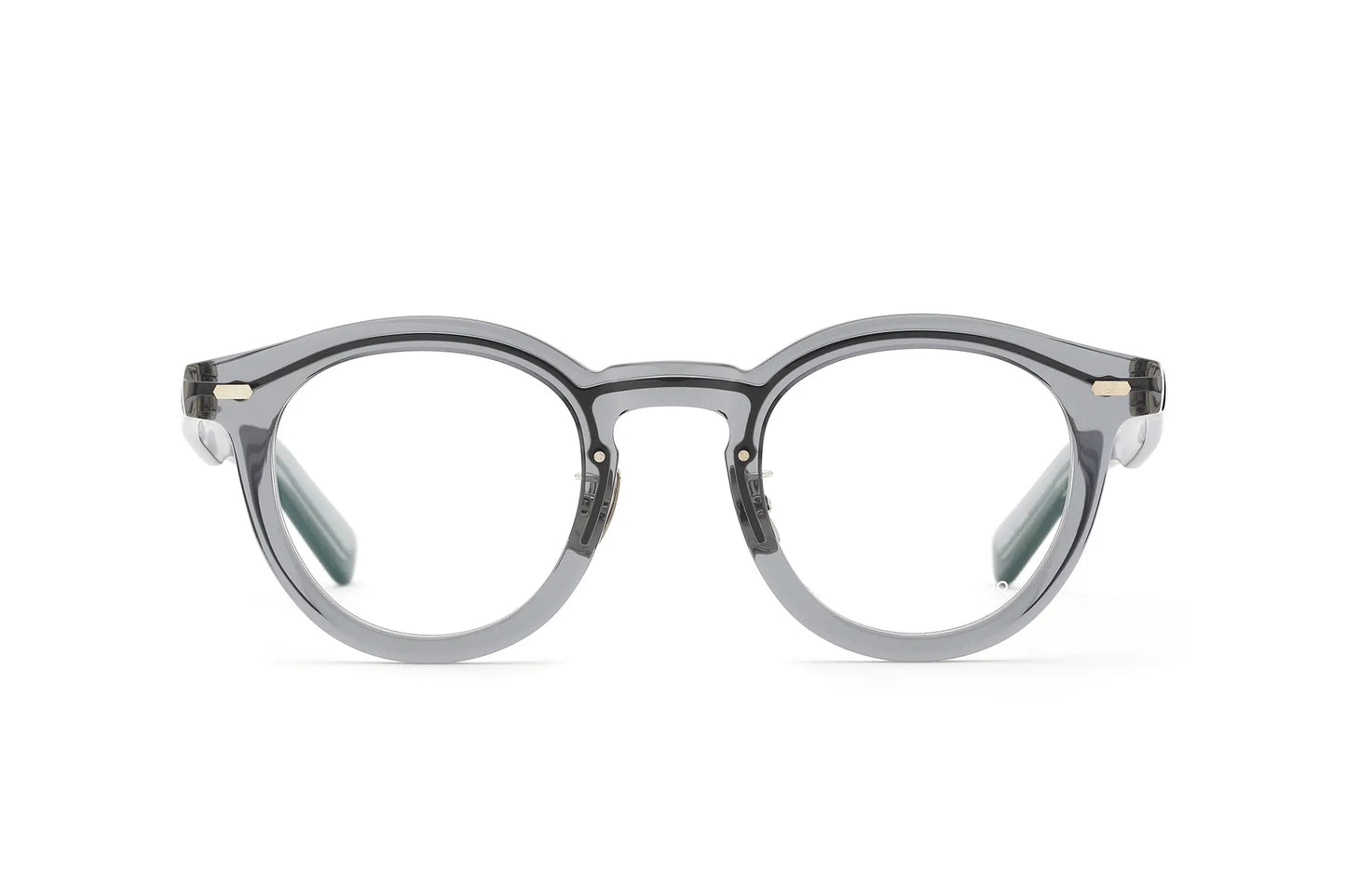 YELLOWS PLUS EYEGLASS FRAME ELTON Blue Gray Silver 538