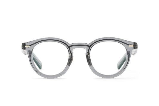 YELLOWS PLUS EYEGLASS FRAME ELTON Blue Gray Silver 538