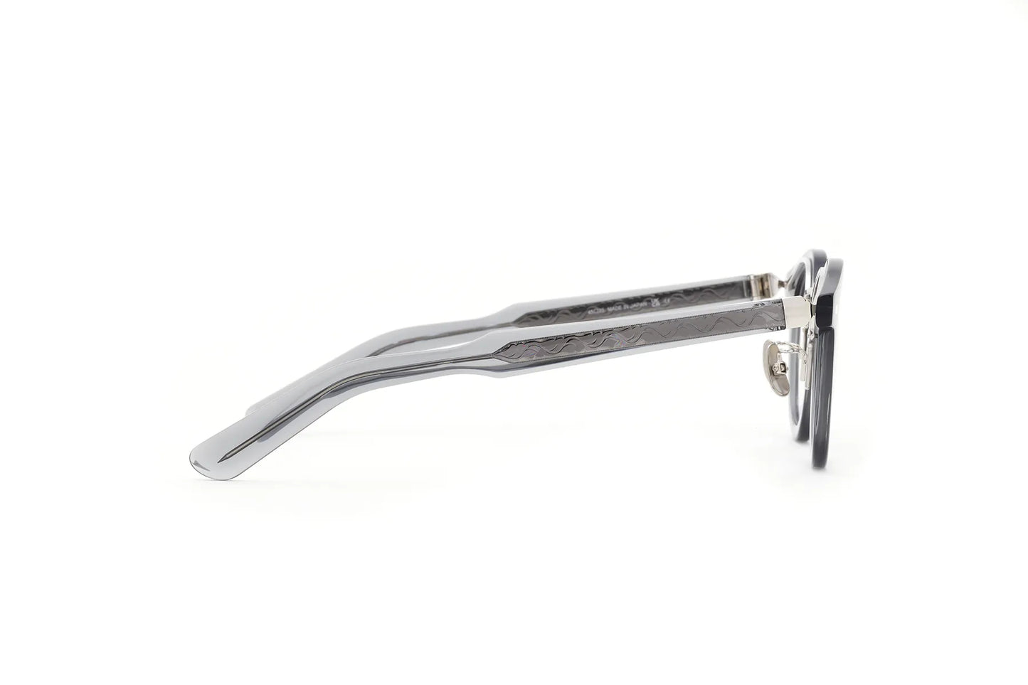 YELLOWS PLUS EYEGLASS FRAME ELTON Blue Gray Silver 538