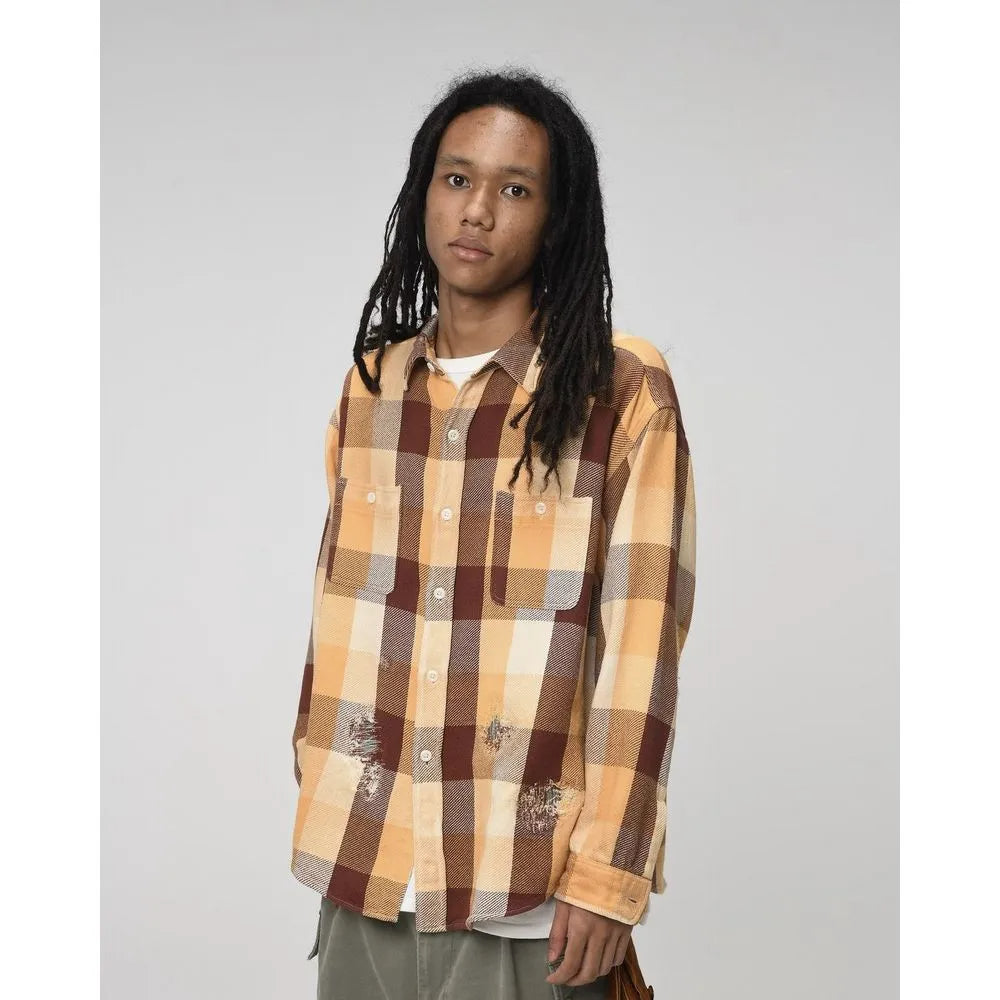 BOW WOW REPAIR AGEING FLANNEL SHIRTS – unexpected store