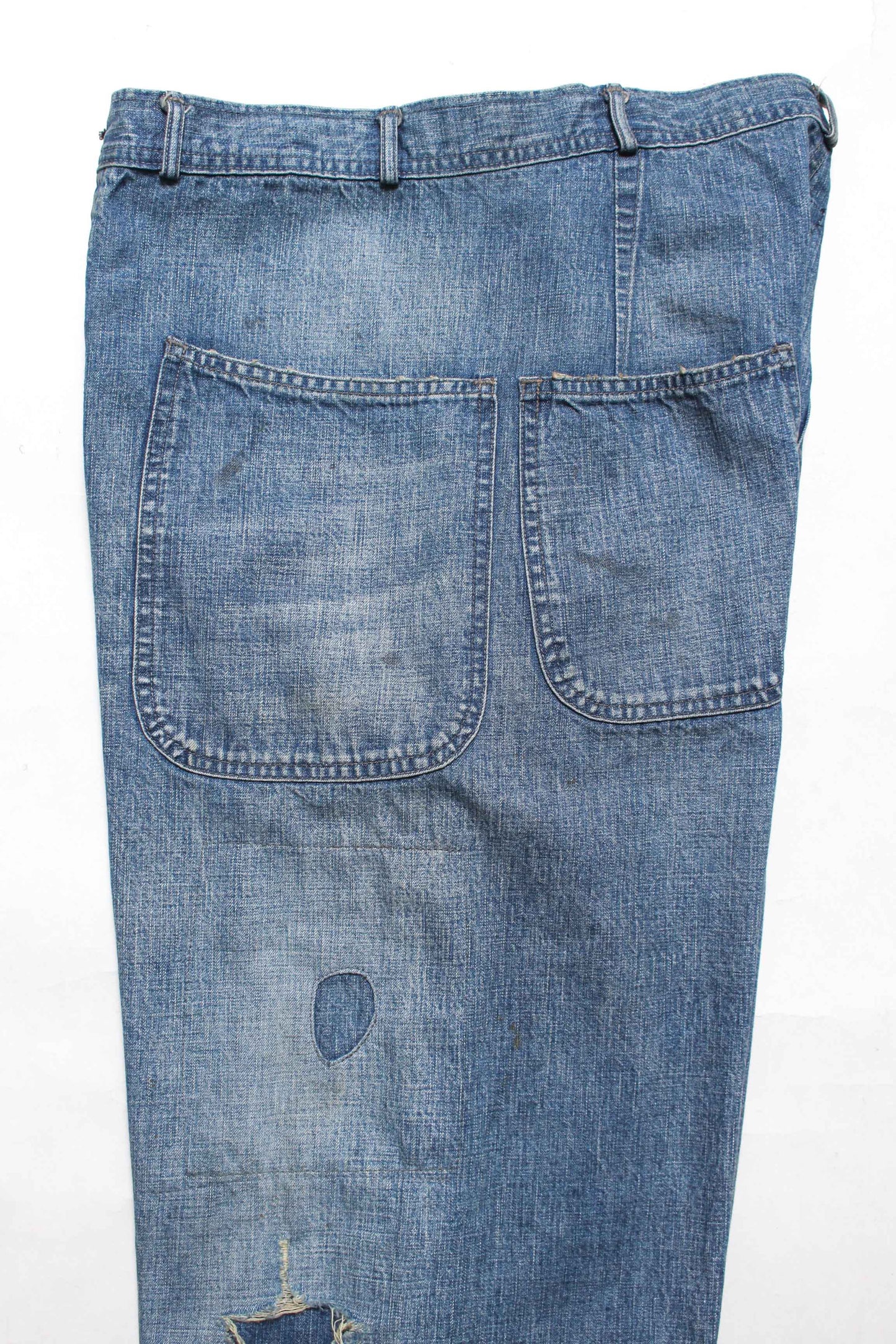 BOW WOW USN M44 DUNGAREE TROUSERS SIDE SEAMLESS