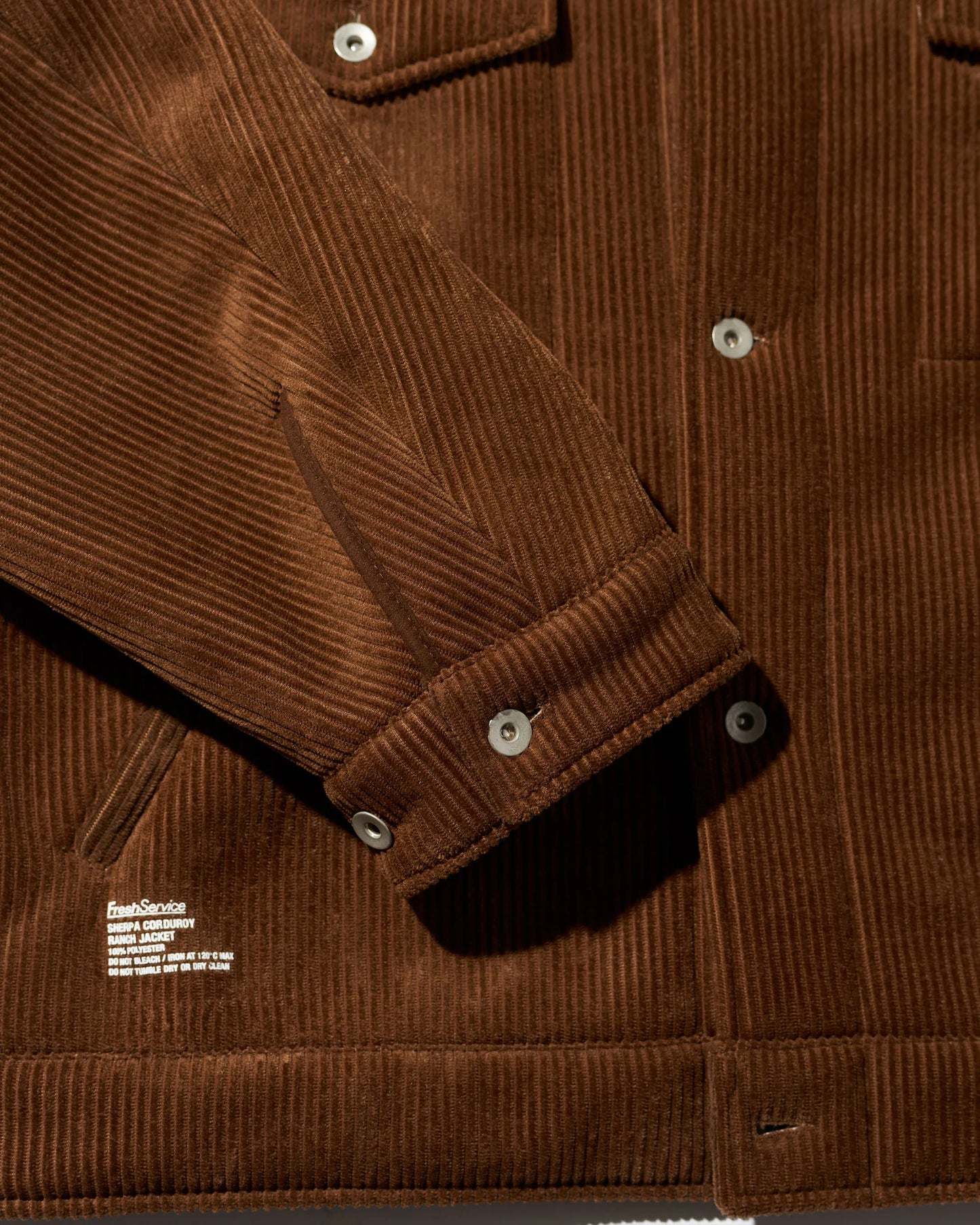 FreshService SHERPA CORDUROY RANCH JACKET