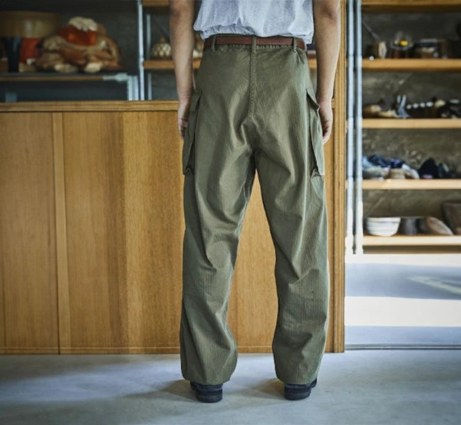 orSlow U.S ARMY 2 POCKET CARGO PANTS Army Green